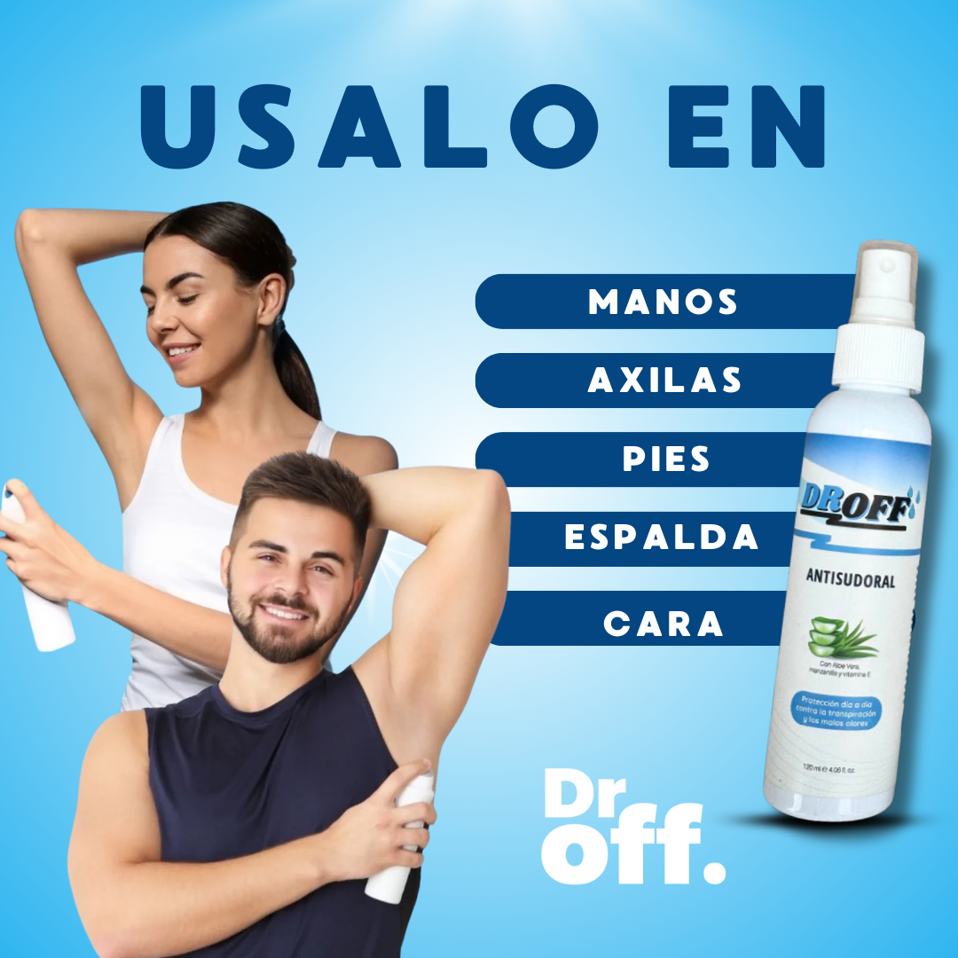 Dr OFF Tratamiento contra el sudor y el mal olor